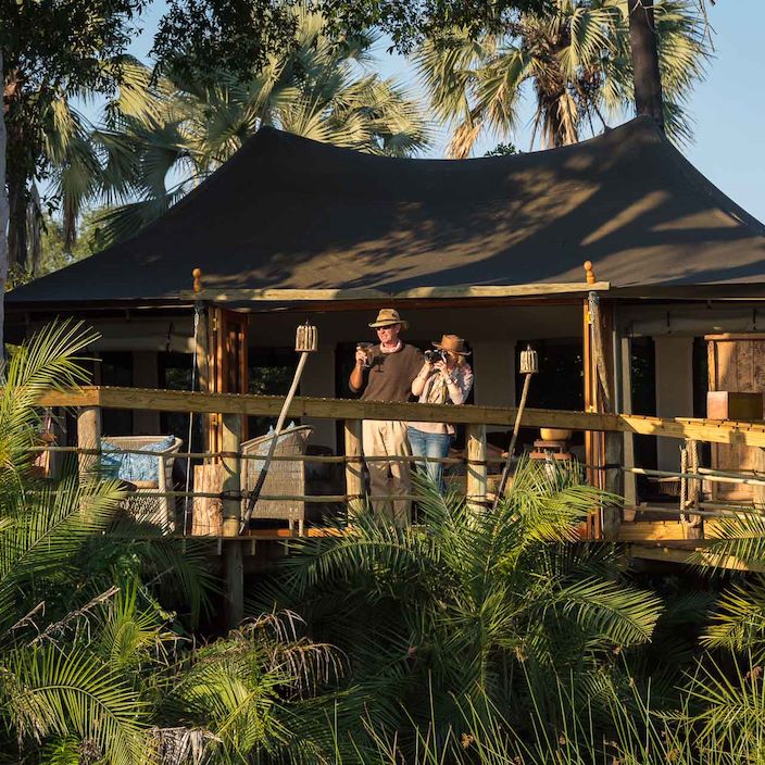 Wilderness Pelo Botswana Guest Tent Exterior