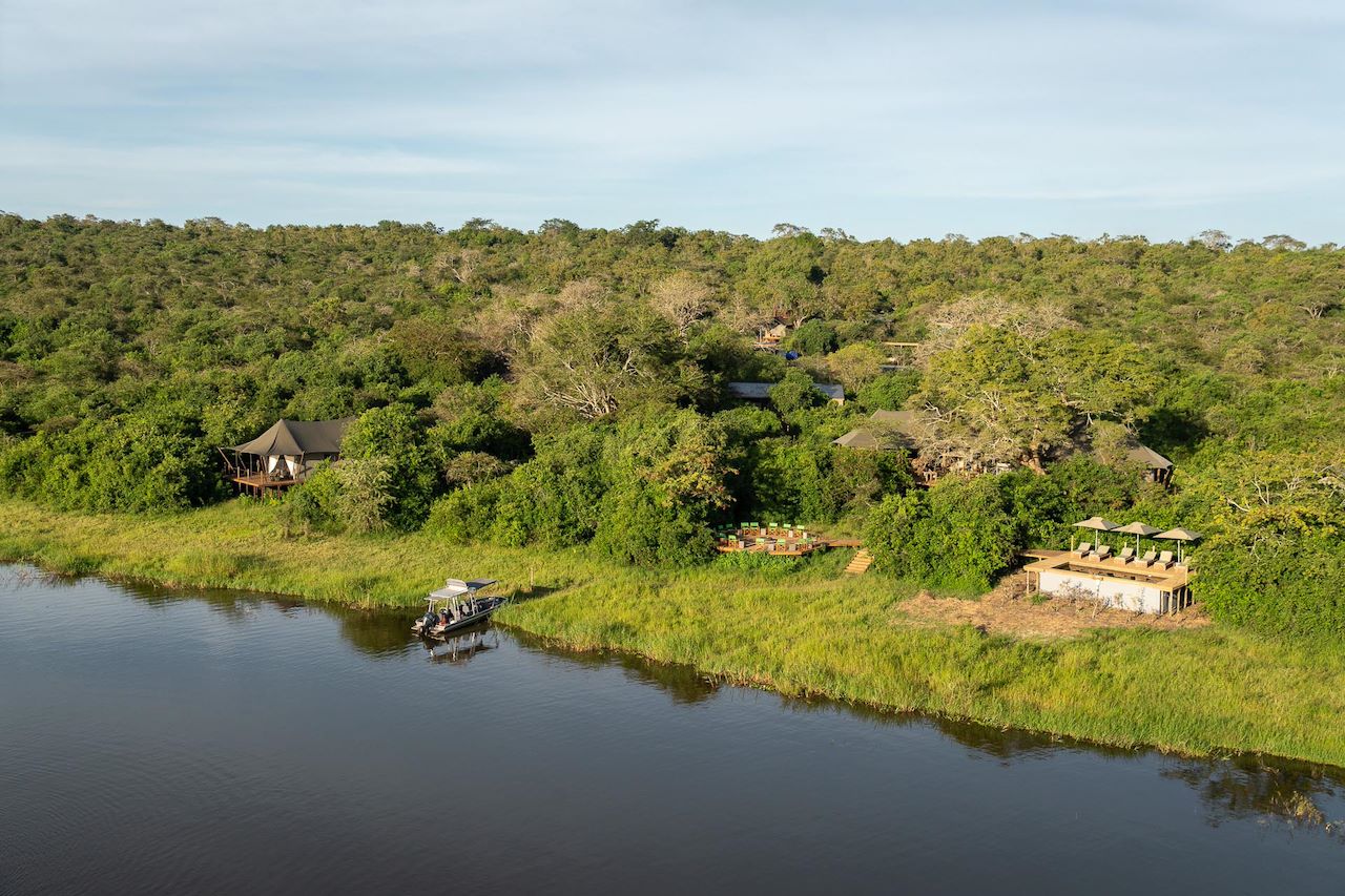 Wilderness Magashi Area Camp Aerial View